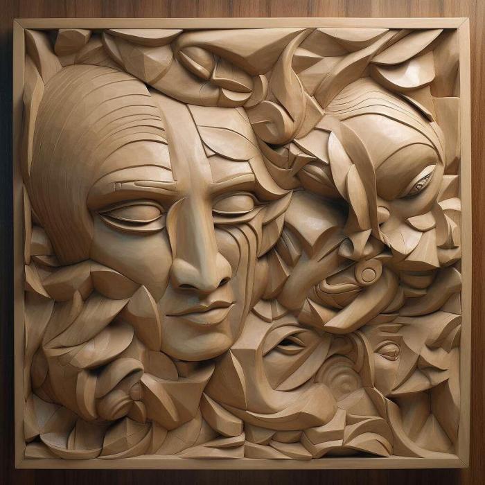 نموذج ثلاثي الأبعاد لآلة CNC 3D Art 